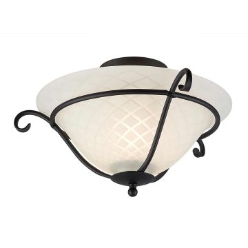 Elstead Lighting TORCHIERE TCH-F-BLACK Plafondlamp 1x60W/E27
