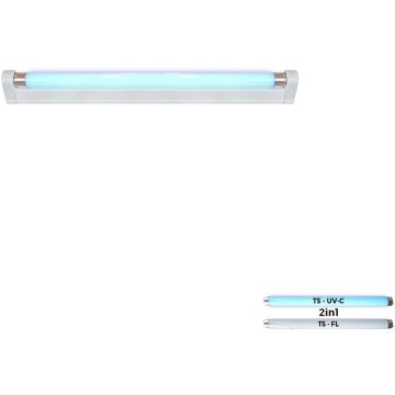 Prezent GERMICIDAL LAMP V. UV 70000 Bacteriedodende lamp 1x8w/t5 4000k