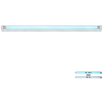 Prezent GERMICIDAL LAMP V. UV 70003 Bacteriedodende lamp 1x28w/uv-c+1x28w/t5 4000k 1550lm|1550lm ip20