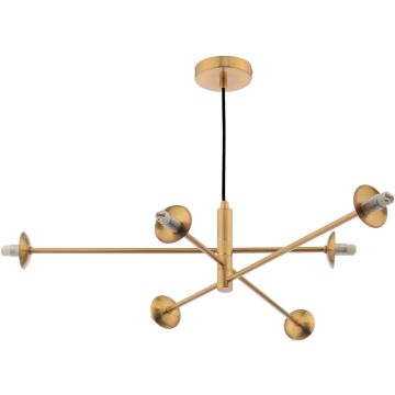 Dar Lighting Vignette VIG0645-F Ophanging 6x40w/g9 ip20