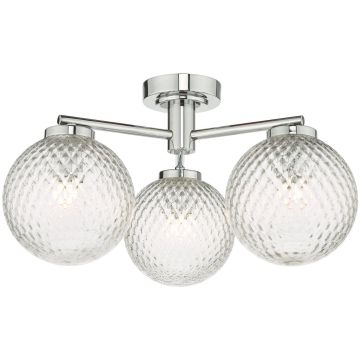 Dar Lighting WAYNE WAY5350 Plafondlamp 3x3W/G9 IP44