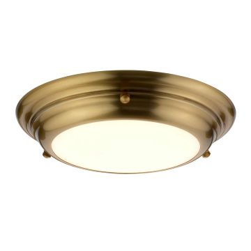 Elstead Lighting WELLAND MINI WELLAND-F-S-AB Plafondlamp 1x12W/LED 1080LM IP54