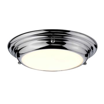Elstead Lighting WELLAND MINI WELLAND-F-S-PC Plafondlamp 1x12W/LED 1080LM IP54