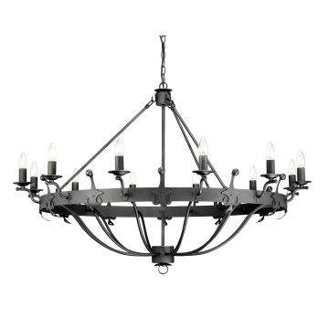 Elstead Lighting WINDSOR WINDSOR12-GR Kroonluchter 12x60W/E14