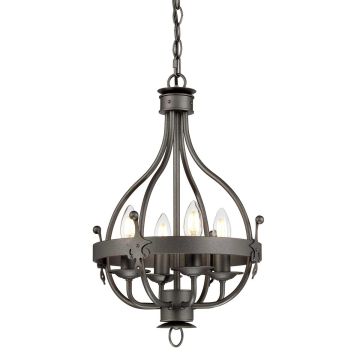 Elstead Lighting WINDSOR WINDSOR4-GR Kroonluchter 4x60W/E14