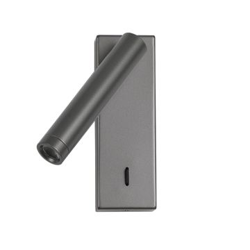Italux Cali WL-21017-GR Wandlamp 1x2.5W/LED 3000K 153lm IP20