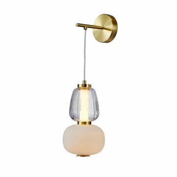 Italux Eris WL-98374-18W-GD Wandlamp 1x18W/LED 3000K 2235lm IP20