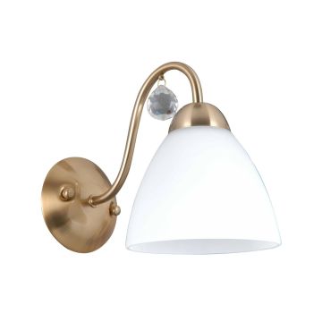 Italux Lugano WL-5643-1-HBR Wandlamp 1x40W/E27 IP20