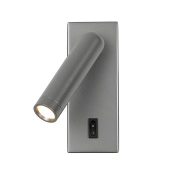 Italux Nova WL-46376-1-GR Wandlamp 1x2.5W/LED 3000K 153lm IP20