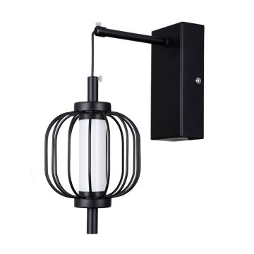 Italux Pedro WL-34405-1-BK Wandlamp 1x4W/LED 3000K 267lm IP20