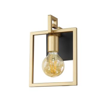 Italux PRIMERO WL-44003-1-BK-GD Wandlamp 1x60W/E27 IP20