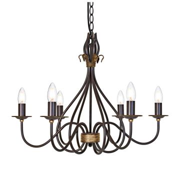 Elstead Lighting WINDEMERE WM6 Kroonluchter 6x60W/E14