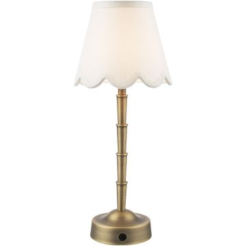 Dar Lighting Wyman WYM4075 Tafellamp 1x2,4w/led 2800k 239lm