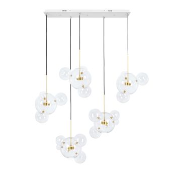 King Home CAPRI LINE XCP9148-5B Hanglamp 10x7W/LED 3000K IP20