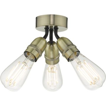Dar Lighting Yao YAO0375 Plafondlamp 3x60w/e27 ip20