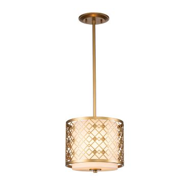 Elstead Lighting Ziggy ZIGGY-1P-S-LG Hanglamp 2x40 W/E14