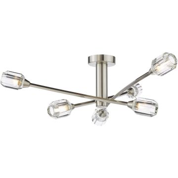 Dar Lighting Zonda ZON6438 Plafondlamp 6x25w/g9