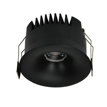 Light Prestige Zyra LP-1606/1RS BK Inbouwspot 1x7W/LED 3000K|4000K|6000K 554lm IP20