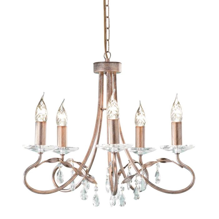 Elstead Lighting-CHRISTINA-CRT5-SILVER-GOLD-ELSCRT5-SILVER-GOLD