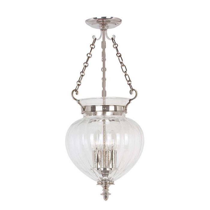 Elstead Lighting-FINSBURY PARK-FP-P-M-POL-NCKL-ELSFP-P-M-POL-NCKL