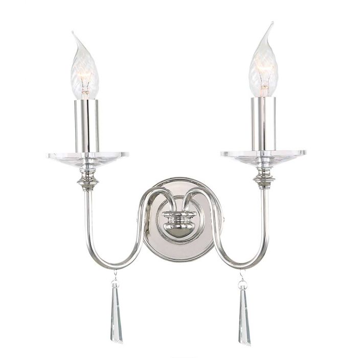 Elstead Lighting-FINSBURY PARK-FP2-POL-NICKEL-ELSFP2-POL-NICKEL