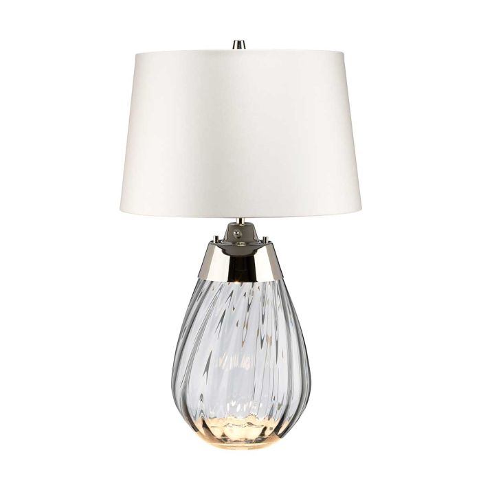 Elstead Lighting-LENA SMALL-LENA-TL-S-SMOKE-OWSS-ELSLENATLSSMOKEOWSS