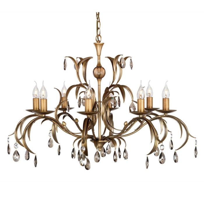 Elstead Lighting-LILY-LL8-ANT-BRZ-ELSLL8-ANT-BRZ
