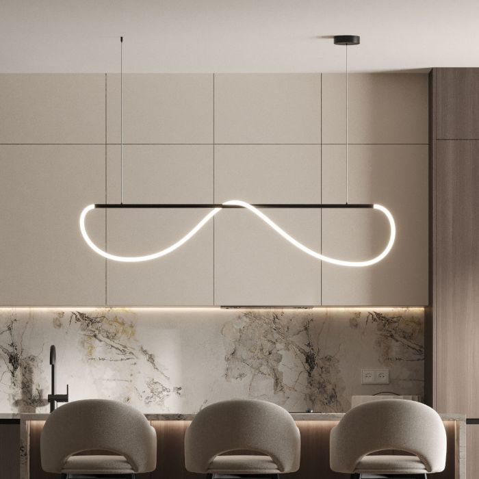 Light Prestige-Meleca-LP-2345/1P M BK-PRGLP-2345/1P M BK