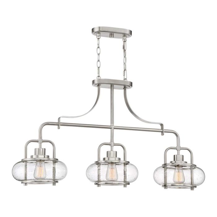 Elstead Lighting-QUOIZLE-QZ-TRILOGY-ISLE-BN-ELSQZTRILOGYISLEBN