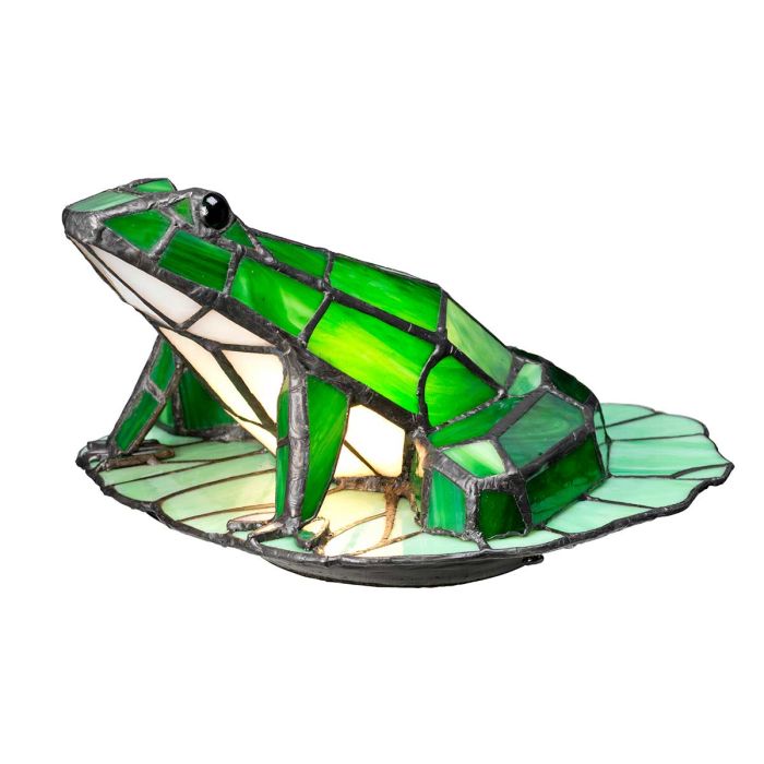 Elstead Lighting-TIFFANY ANIMAL LAMPS-QZ-FROG-TL-ELSQZ-FROG-TL