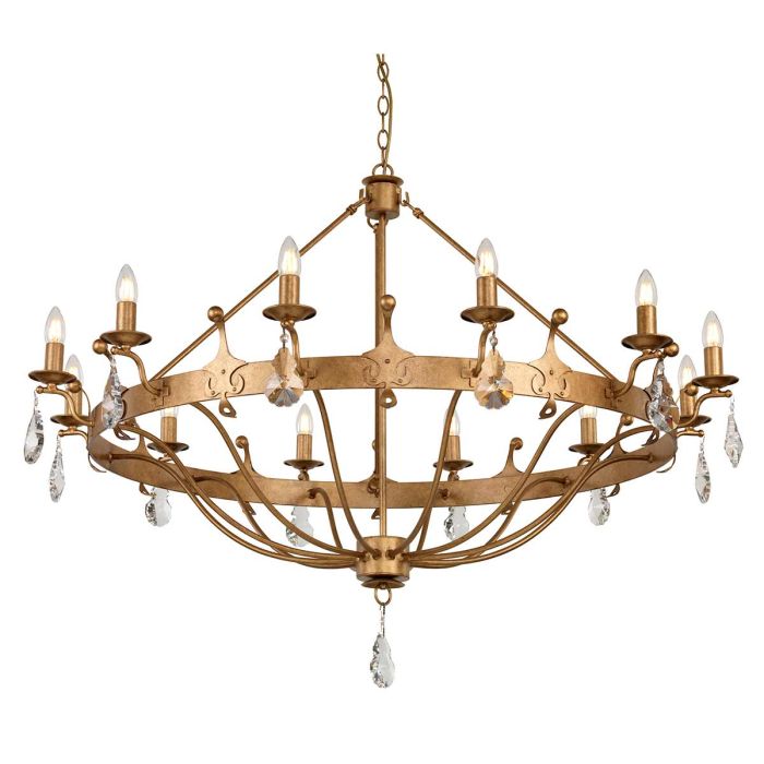 Elstead Lighting-WINDSOR-WINDSOR12-GOLD-ELSWINDSOR12-GOLD