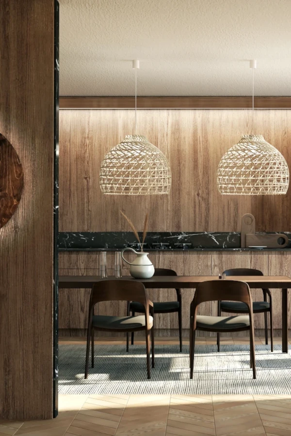 Boho-lampen